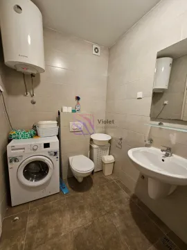 Kupatilo opremljeno umivaonikom, WC šoljom, mašinom za veš i bojlerom. - image 9