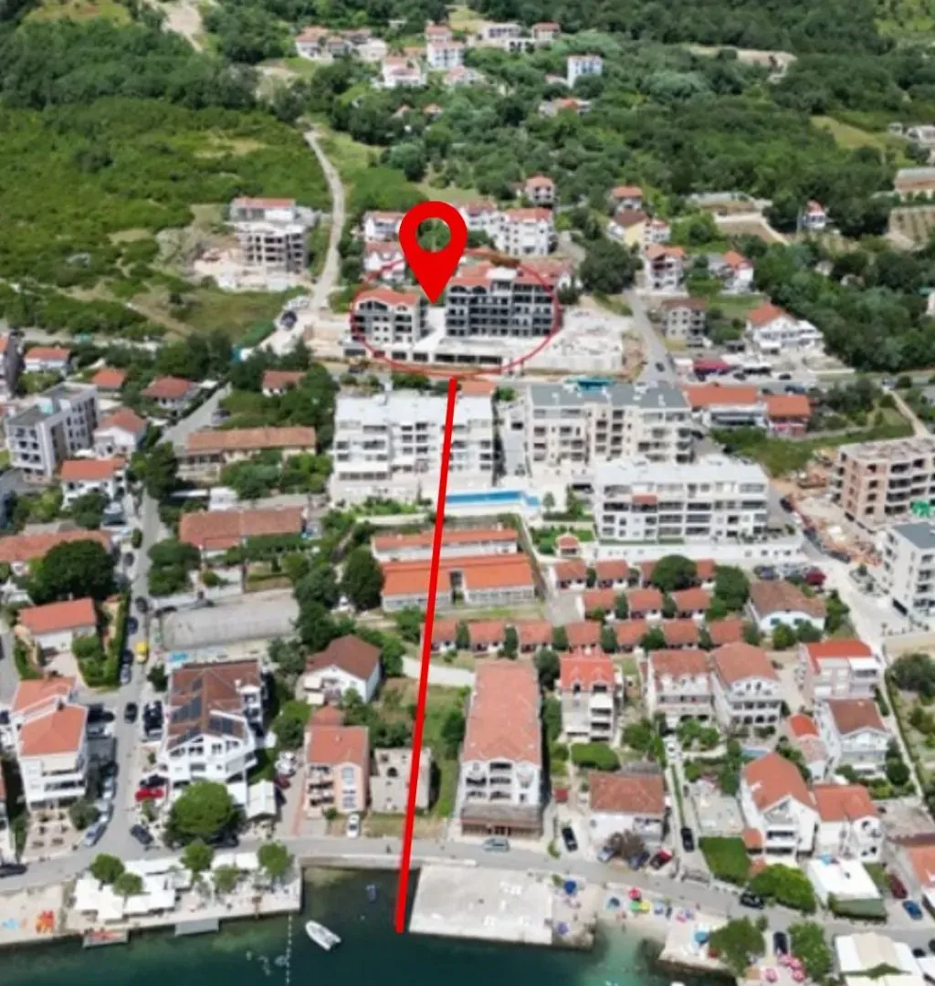 Prodaja, jednosoban stan, 50m², Đenovići, Herceg Novi