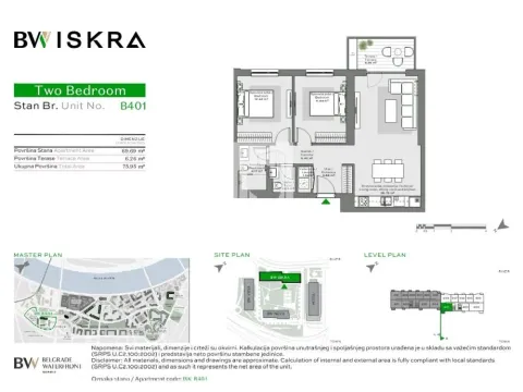 Prodaja, trosoban stan, 77m², Savski Venac, Beograd - image 3