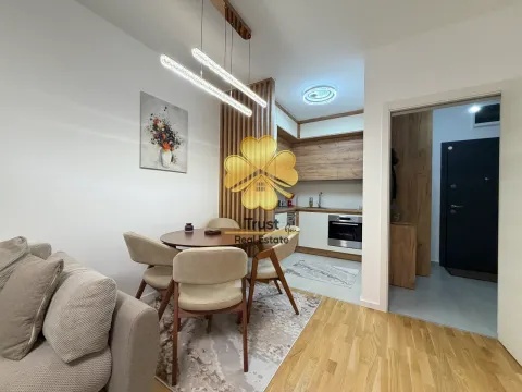 Living room with dining area and open kitchen. - image 5