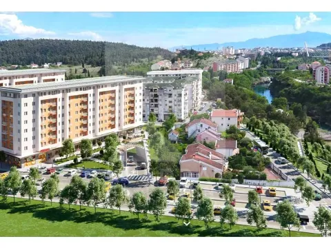 Rent, two bedroom apartment, 45m², City Kej, Podgorica - image 1