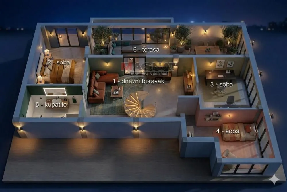 Sale, apartment, 170m², Stari Grad, Beograd