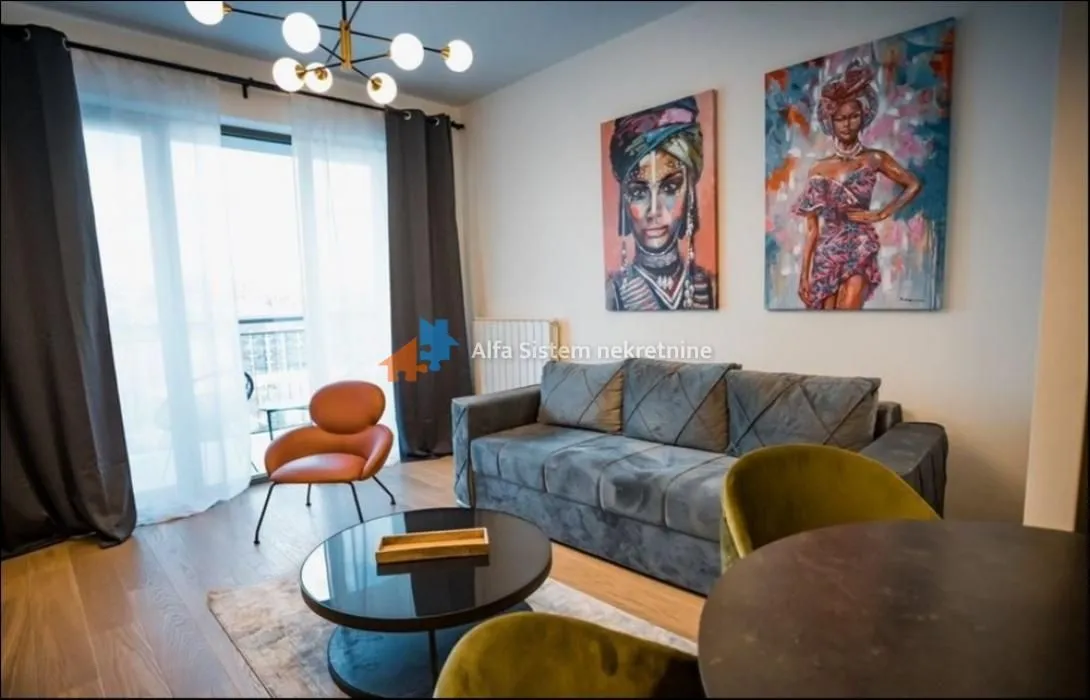 Izdavanje, dvosoban stan, 54m², Savski Venac, Beograd