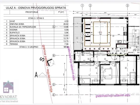 Sale, three bedroom apartment, 107m², Obrenovac, Beograd - image 3