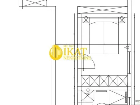 Rent, two bedroom apartment, 49m², Stari Grad, Beograd - image 7