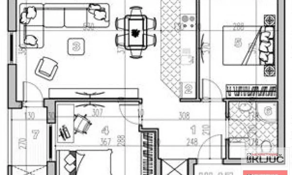 Prodaja, dvosoban stan, 59m², Petrovaradin, Novi Sad