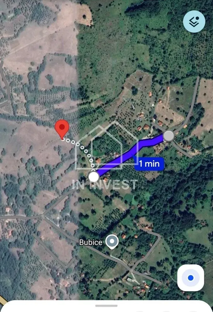Prodaja, plac, 5565m², Gostilje, Čajetina