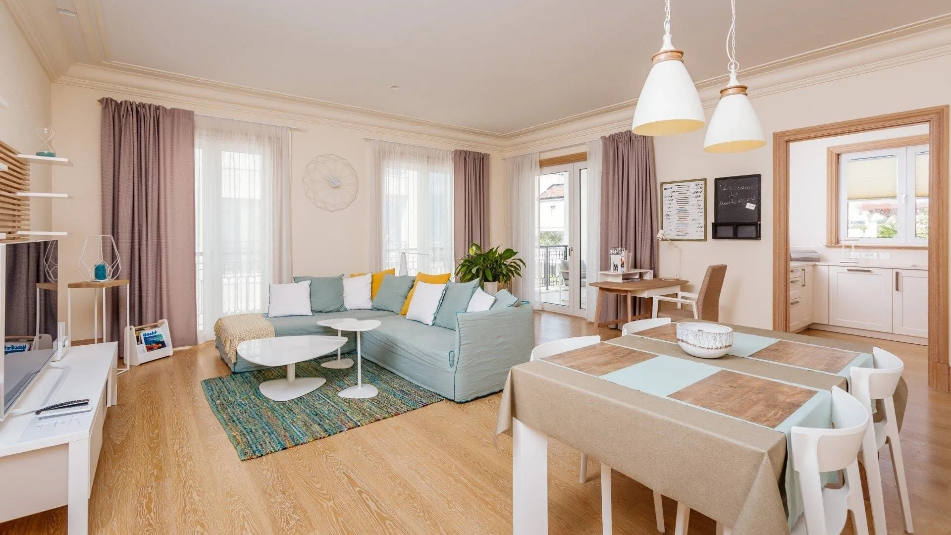 Rent, two bedroom apartment, 134m², Porto Montenegro, Tivat