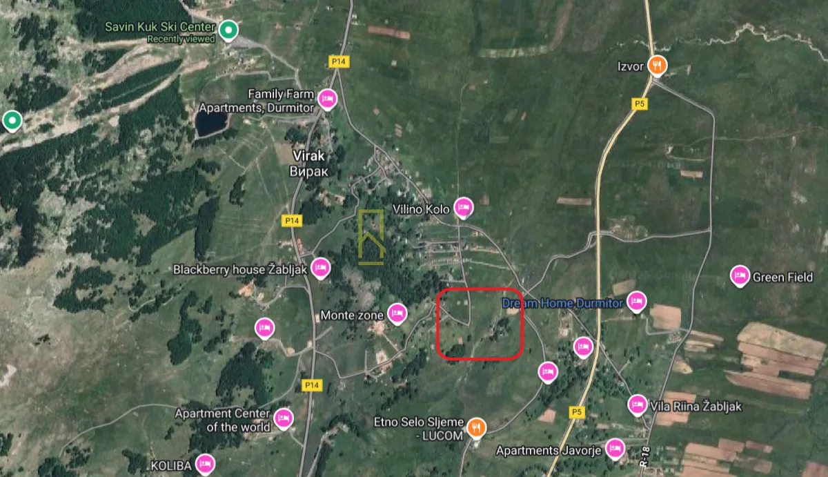 Prodaja, plac, 2000m², Pašina Voda, Žabljak