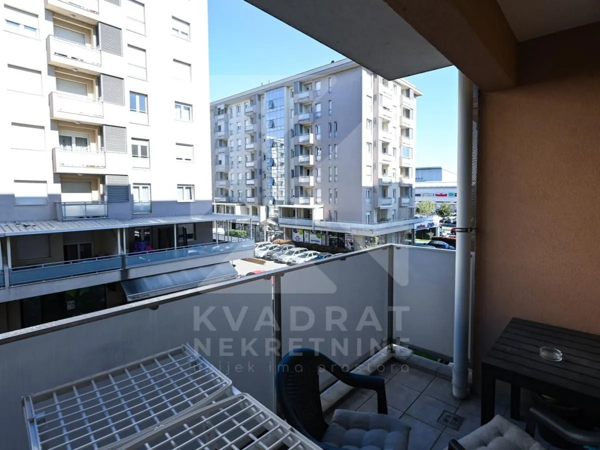 Izdavanje, jednosoban stan, 46m², City Kvart, Podgorica
