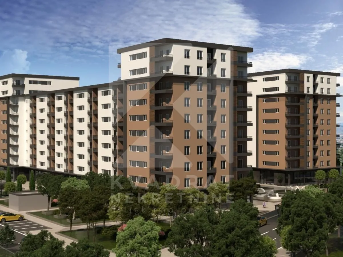 Prodaja, trosoban stan, 105m², Stari Aerodrom, Podgorica