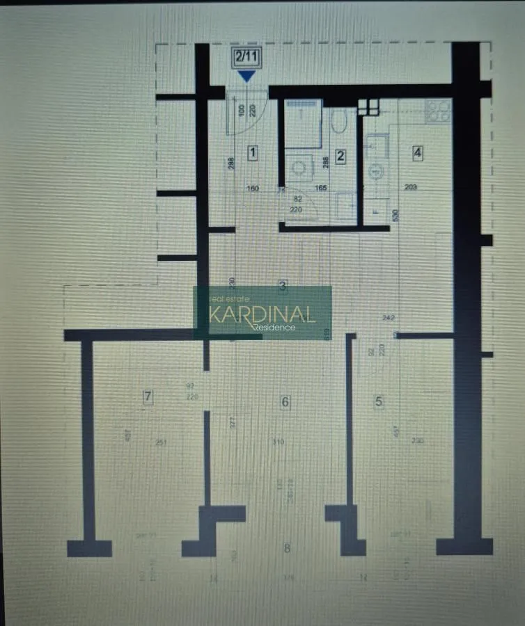Prodaja, dvosoban stan, 67m², Centar, Jagodina