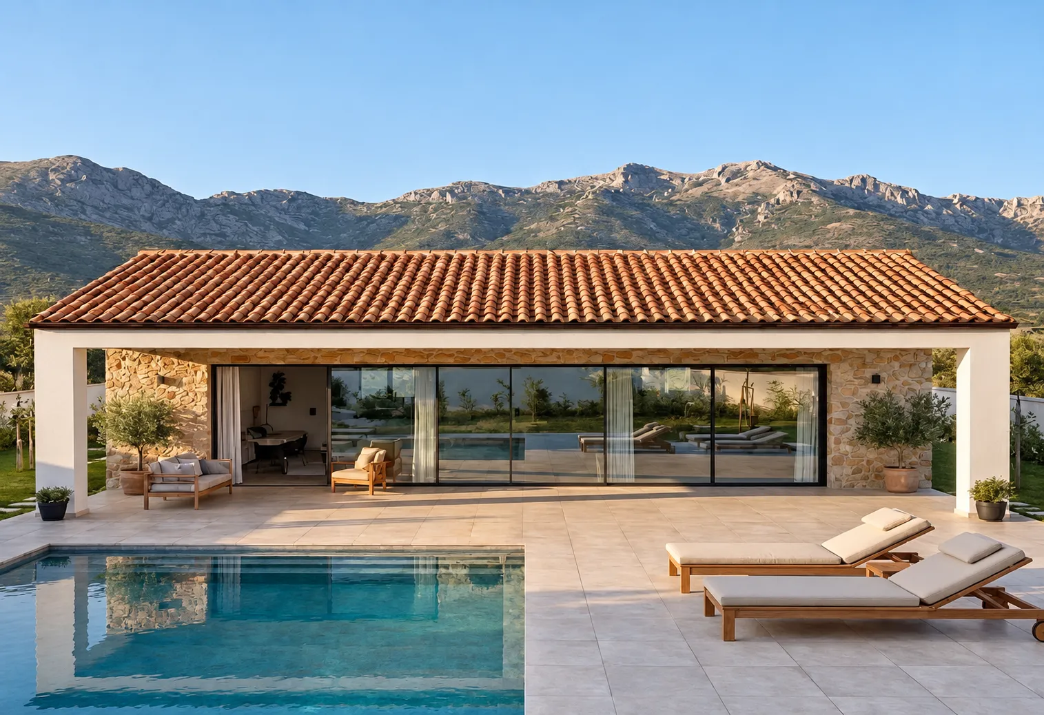 New 4-bedroom house, 175 m² on a 320 m² plot, private yard — Žvinje, Herceg Novi 2