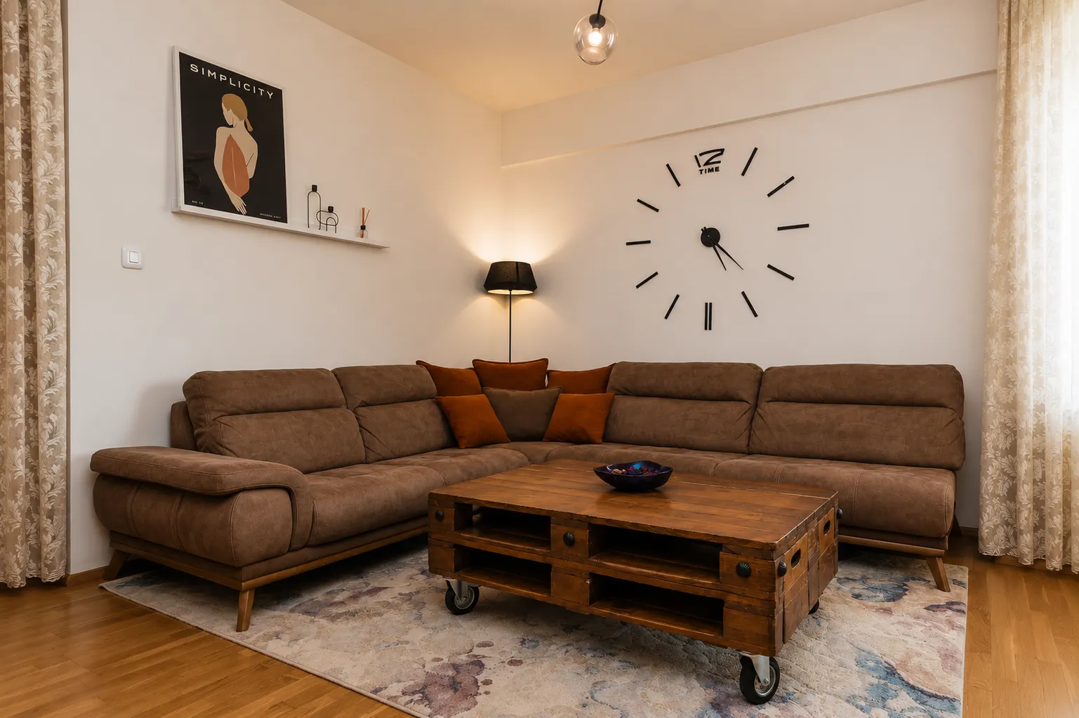 Rent, two bedroom apartment, 67m², Blok 9, Podgorica