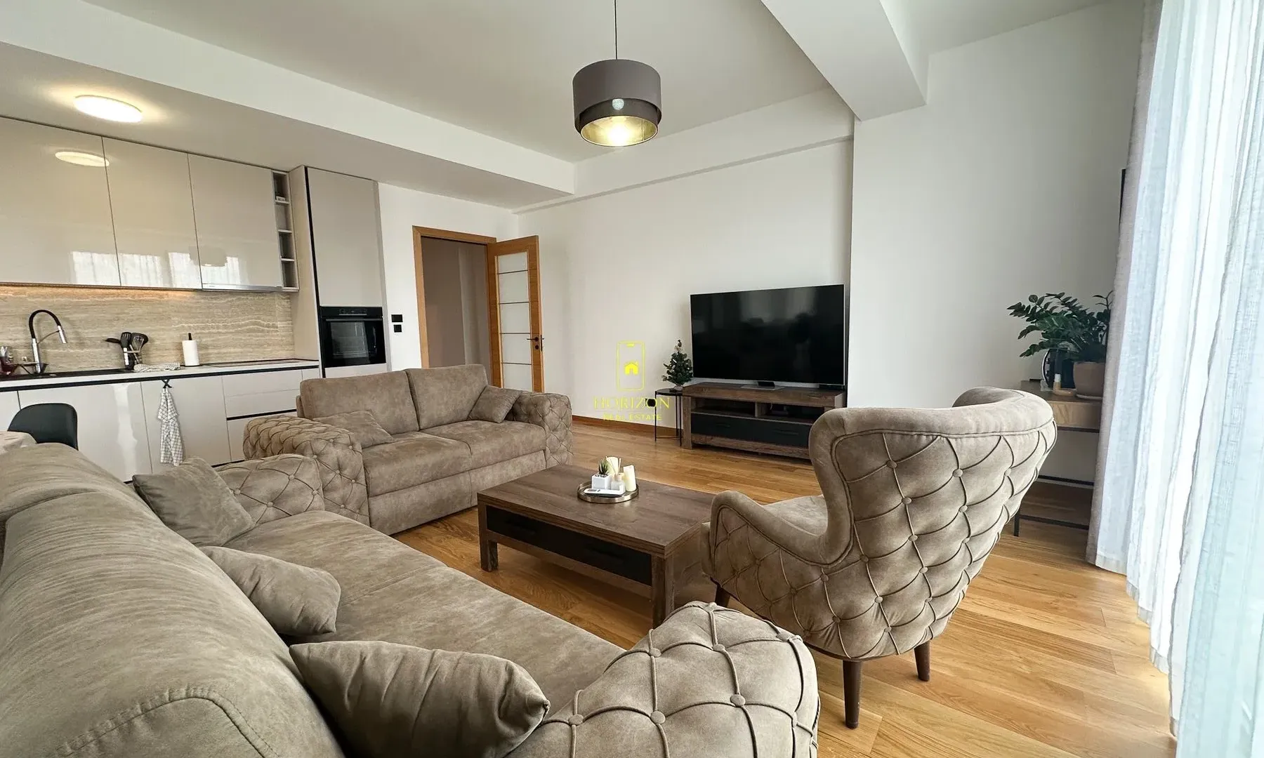 Rent, two bedroom apartment, 83m², Kod Capital Plaze, Podgorica