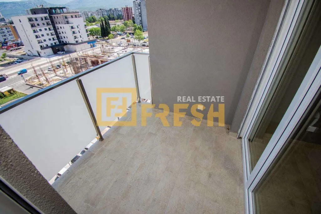 Rent, one bedroom apartment, 41m², Pobrežje, Podgorica