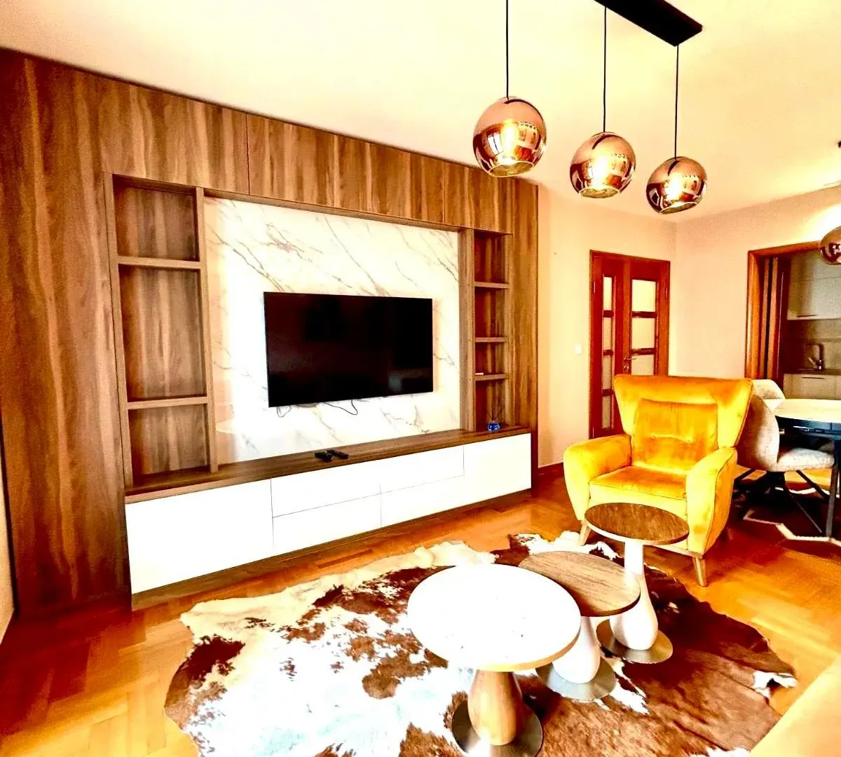 Izdavanje, jednosoban stan, 55m², Preko Morače, Podgorica