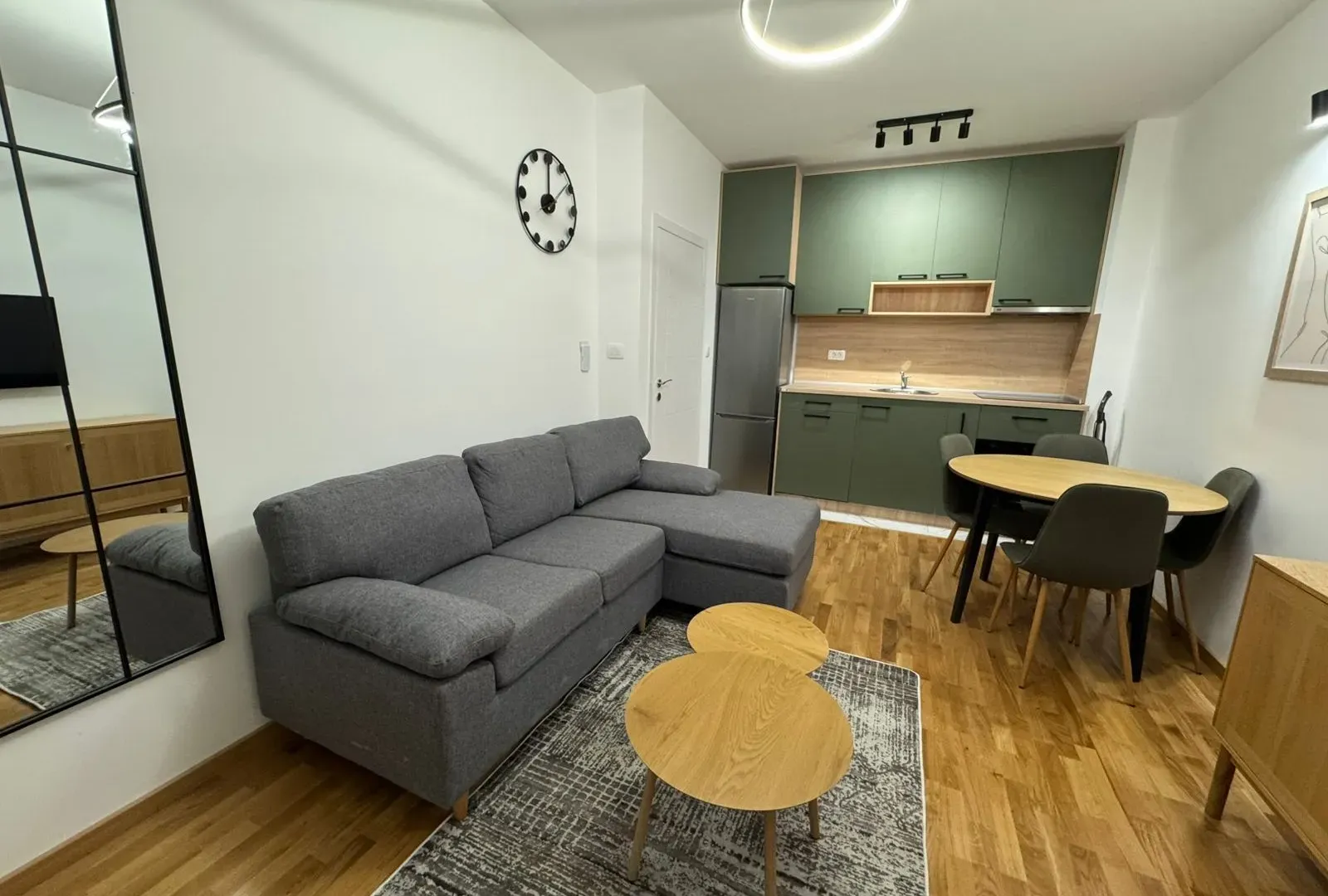 Rent, one bedroom apartment, 46m², Podgorica, Crna Gora