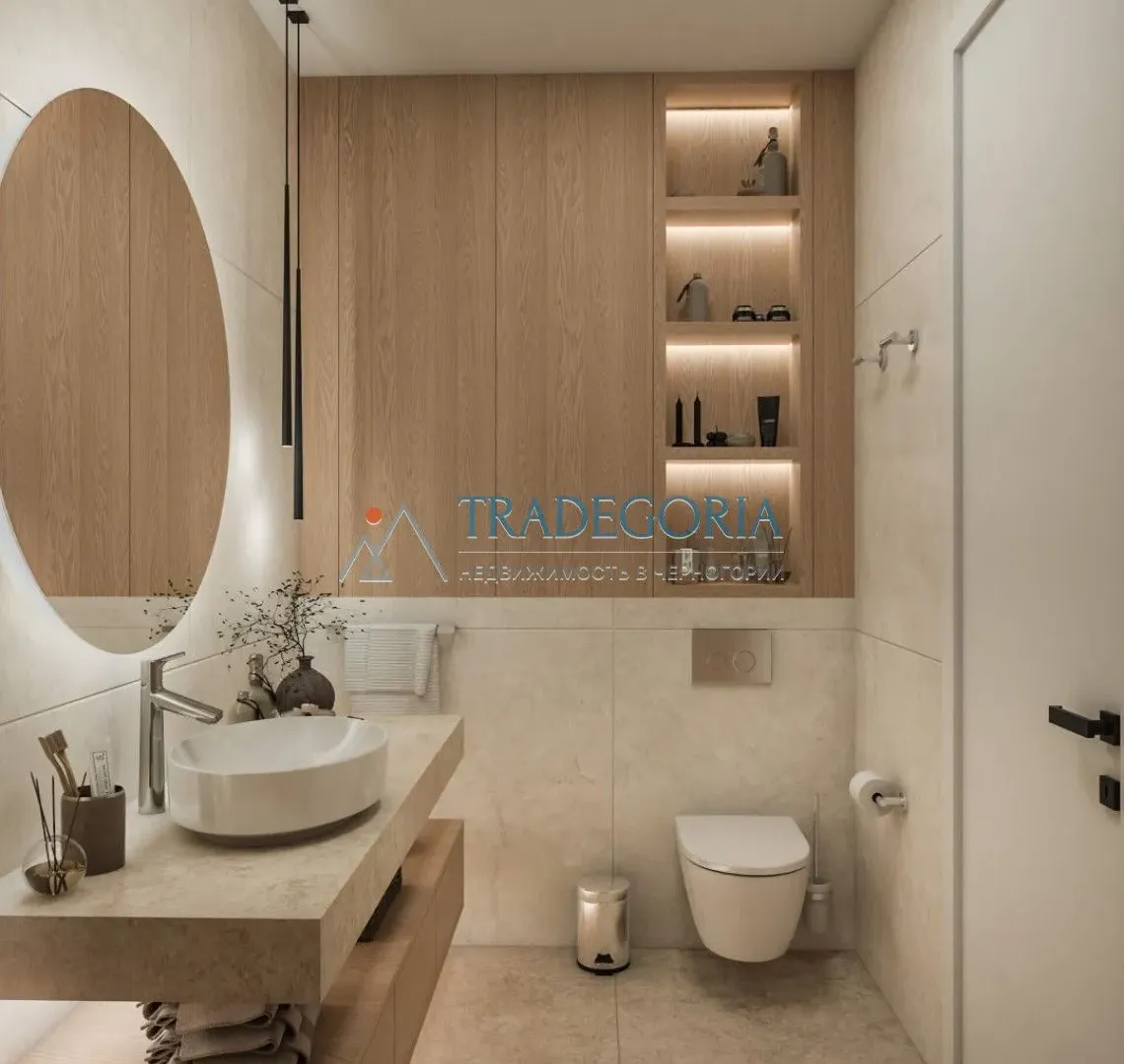 Prodaja, jednosoban stan, 65m², Reževići, Budva