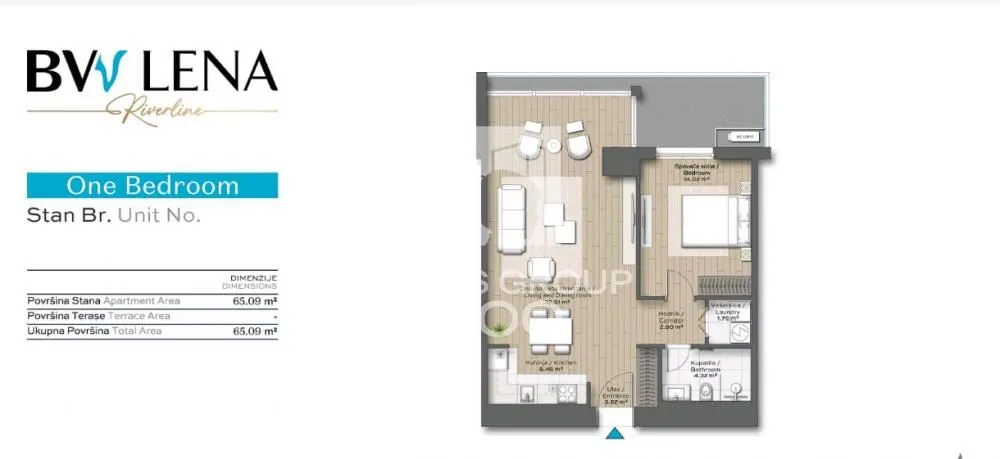 Prodaja, dvosoban stan, 65m², Savski Venac, Beograd