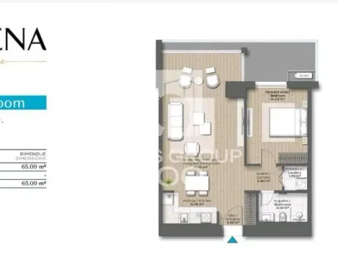 Prodaja, dvosoban stan, 65m², Savski Venac, Beograd - image 2