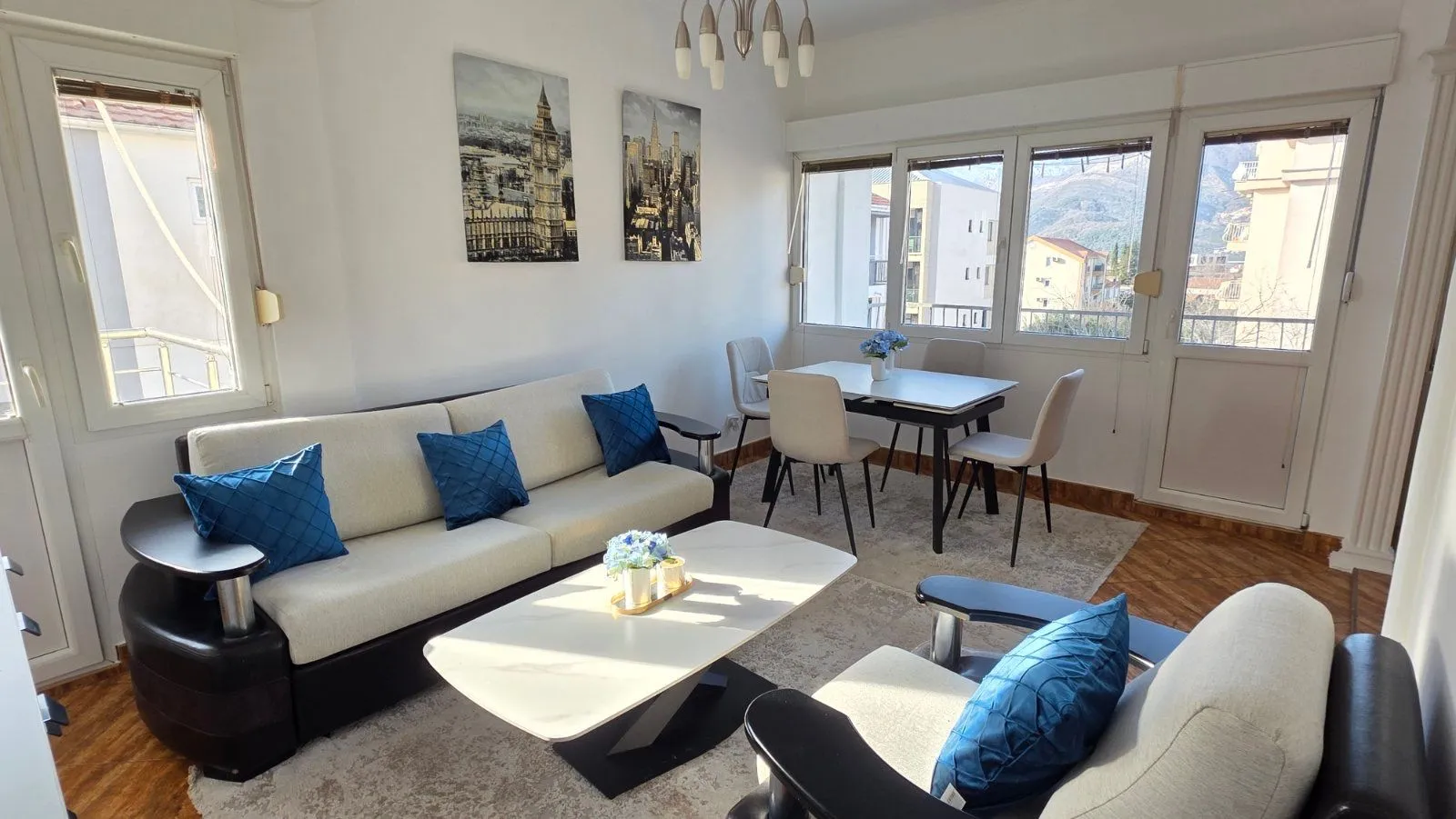 Rent, three bedroom apartment, 80m², Seljanovo, Tivat