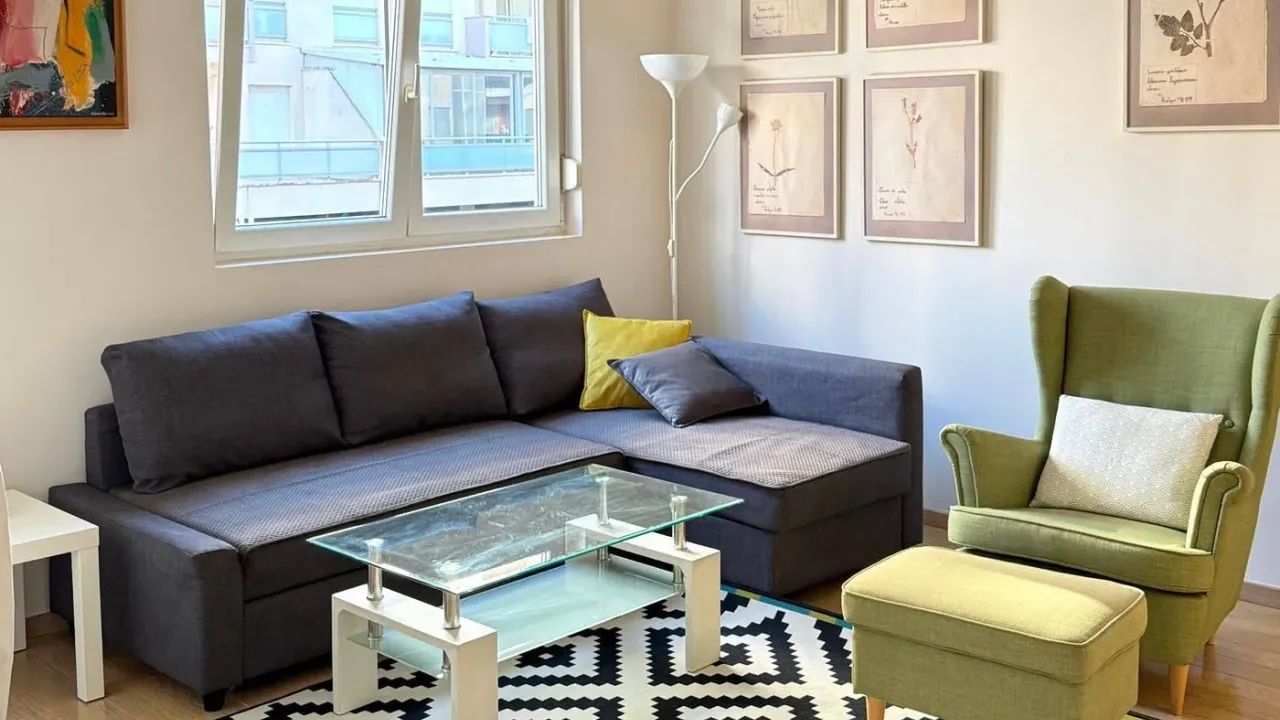 Rent, one bedroom apartment, 53m², City Kvart, Podgorica