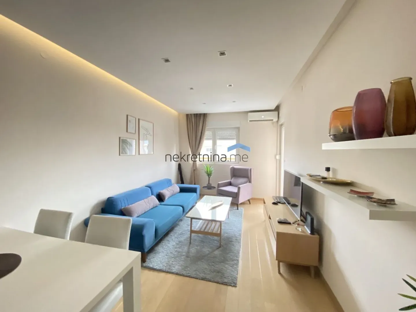 Izdavanje, jednosoban stan, 43m², City Kvart, Podgorica