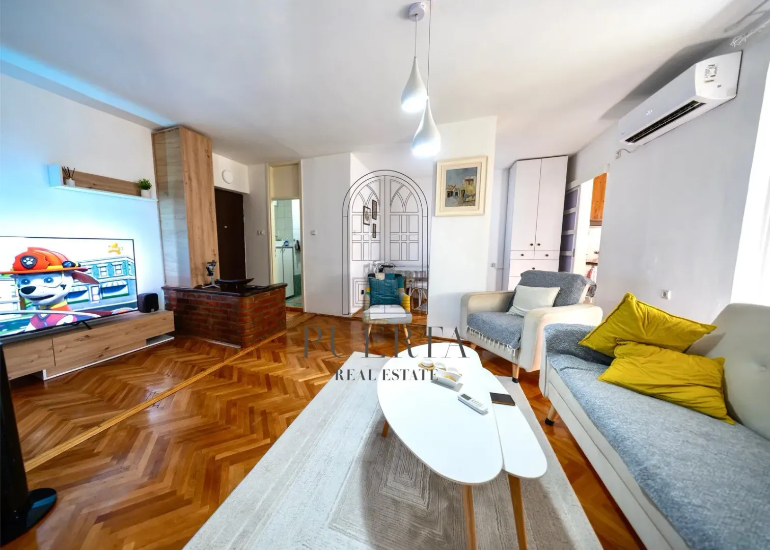 Rent, one bedroom apartment, 54m², Centar, Podgorica