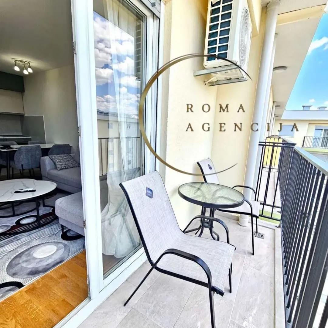 Rent, one bedroom apartment, 40m², Pobrežje, Podgorica