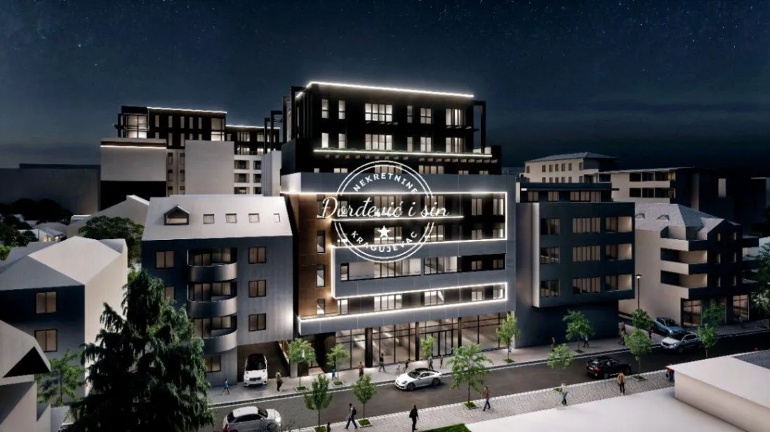 Sale, two bedroom apartment, 53m², Centar, Kragujevac