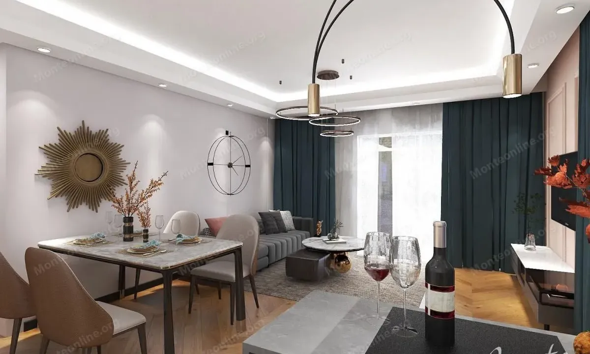 Sale, two bedroom apartment, 61m², Sutomore, Bar