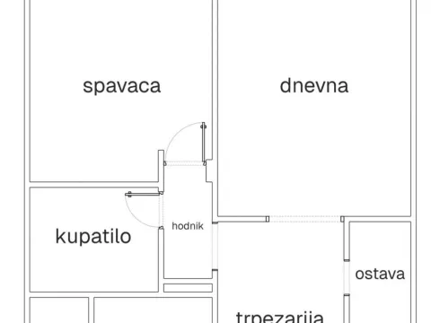 Sale, two bedroom apartment, 63m², Novi Beograd Sve Podlokacije, Beograd - image 20