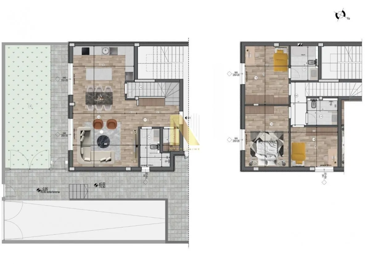 Sale, four bedroom apartment, 116m², Bulevar Evrope, Novi Sad Sve Podlokacije