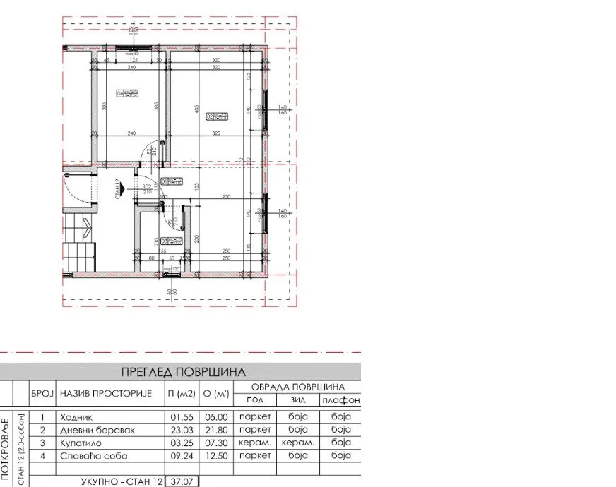 Sale, apartment, 799m², Kaludjerica, Grocka