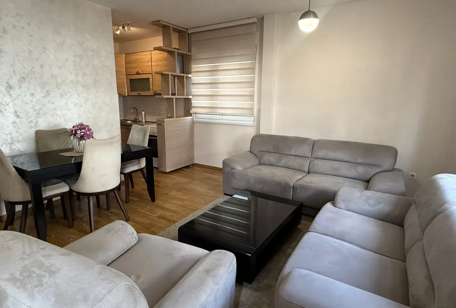 Izdavanje, jednosoban stan, 46m², Nova Dalmatinska, Podgorica