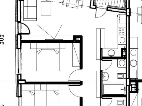 Sale, two bedroom apartment, 70m², Pantelej, Niš - image 2