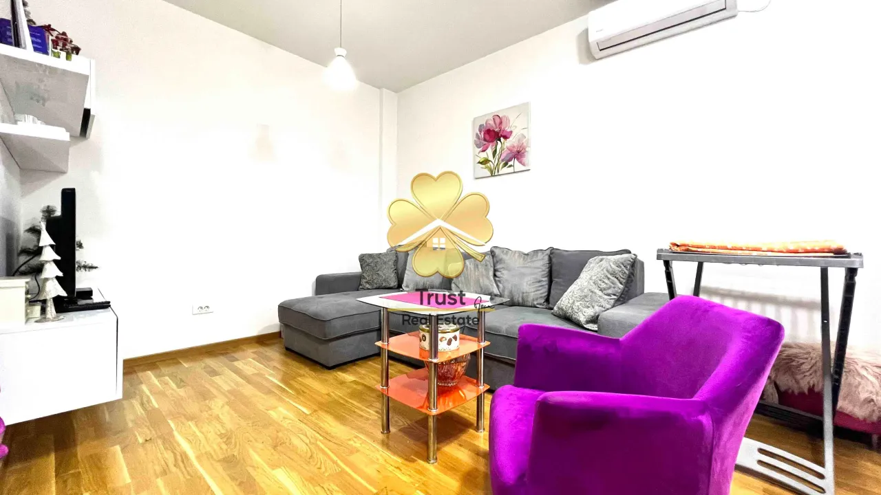 Rent, one bedroom apartment, 40m², Blok 6, Podgorica