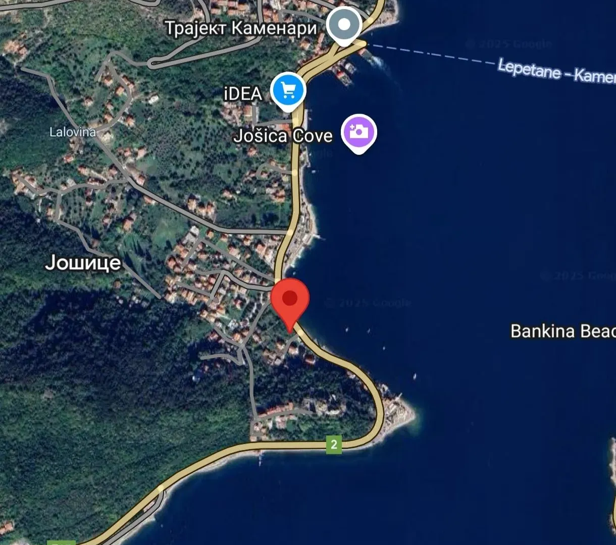 Prodaja, plac, 2700m², Jošica, Herceg Novi