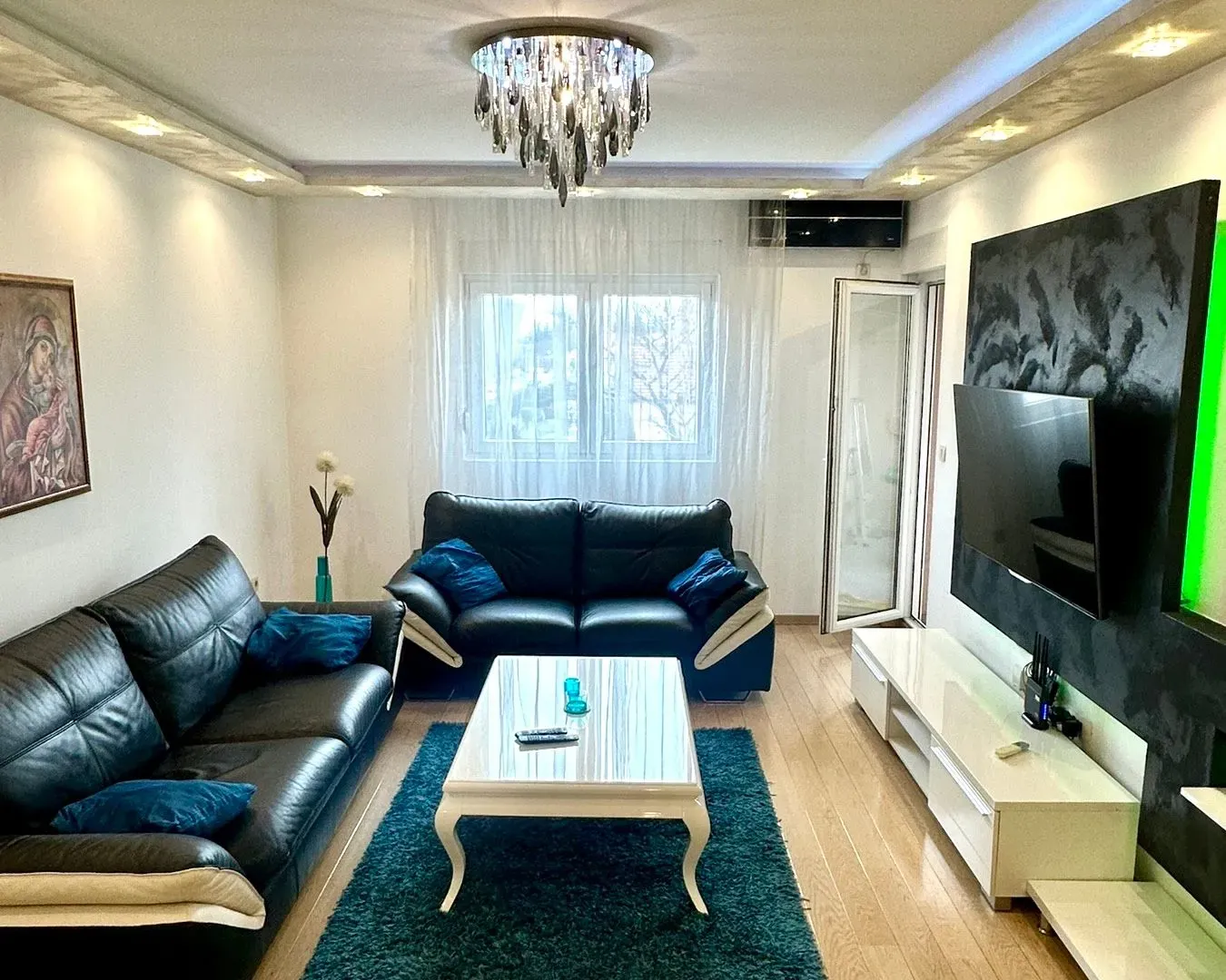 Rent, two bedroom apartment, 76m², City Kvart, Podgorica