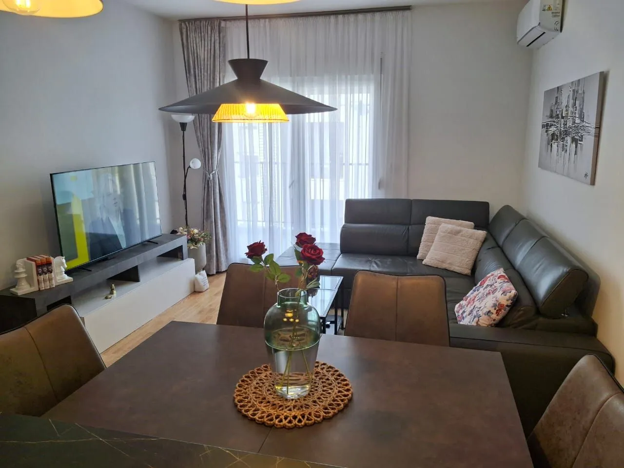 Rent, one bedroom apartment, 48m², Stara Varoš, Podgorica