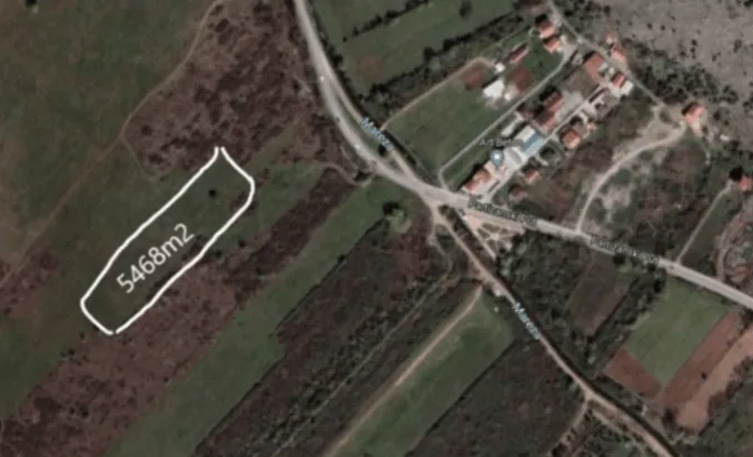 Sale, land lot, 5468m², Mareza, Podgorica