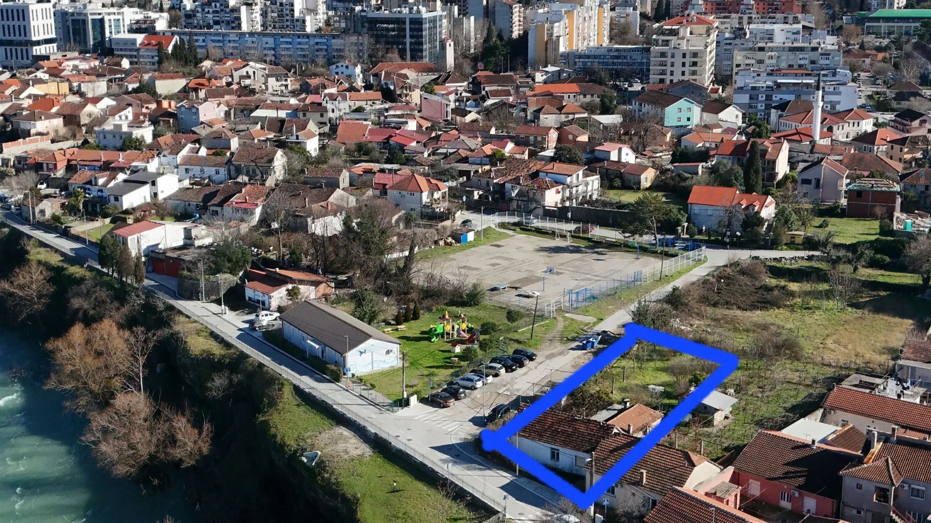 Prodaja, plac, 1000m², Stara Varoš, Podgorica