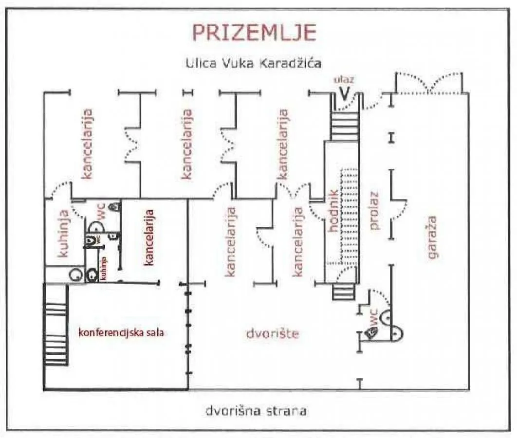 Rent, office space, 300m², Centar, Novi Sad