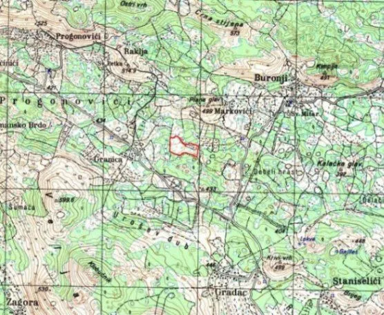 Prodaja, plac, 44247m², Podgorica, Crna Gora