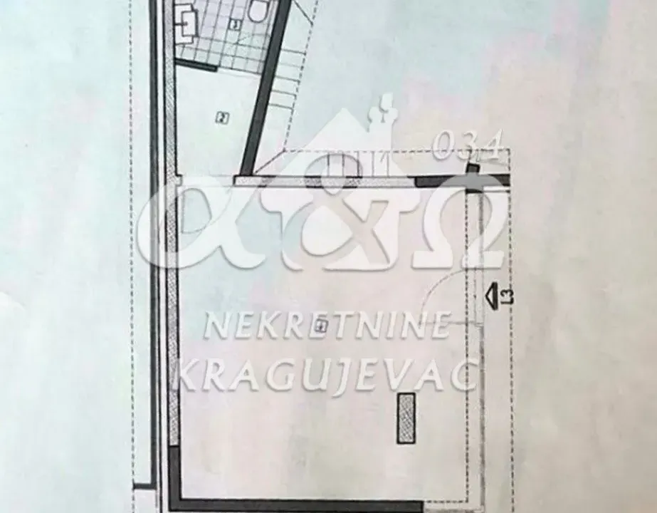 Sale, office space, 37m², Centar, Kragujevac