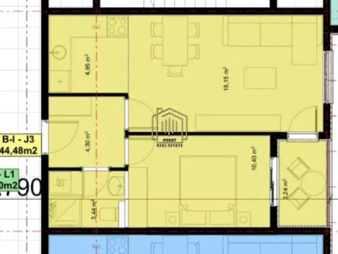 Prodaja, jednosoban stan, 43m², Stari Aerodrom, Podgorica - image 5