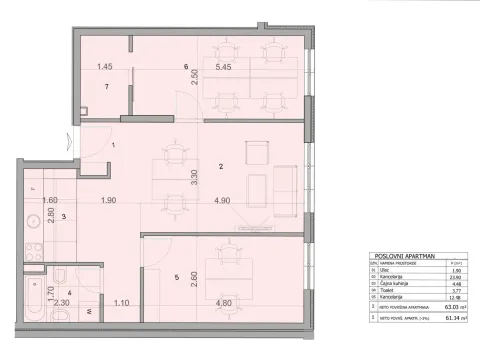 Prodaja, dvosoban stan, 61m², Mirijevo 1, Mirijevo Sve Podlokacije - image 3