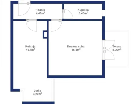 Prodaja, jednosoban stan, 44m², Karaburma, Palilula Sve Podlokacije - image 10