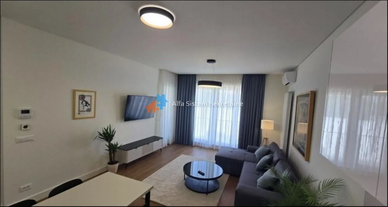 Rent, two bedroom apartment, 52m², Banovo Brdo, Beograd
